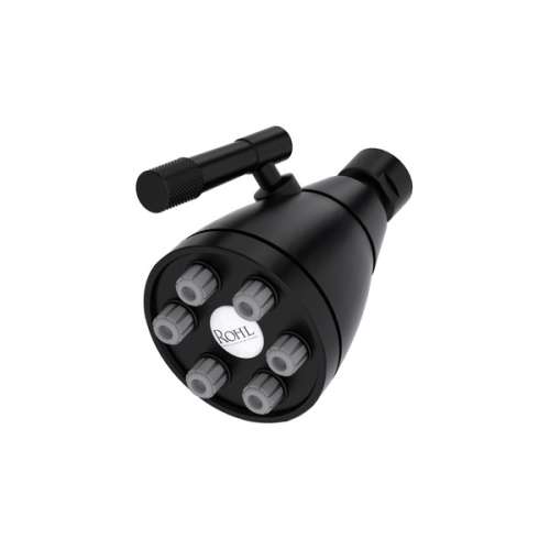 MB0190MB Graceline 3-in 6-Jet Adjustable Showerhead, Matte Black