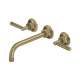 MB2037LMAGTO Graceline Wall Mount Tub Filler, Antique Gold
