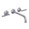 MB2037LMAPCTO Graceline Wall Mount Tub Filler with Metal Lever Handle, Polished Chrome