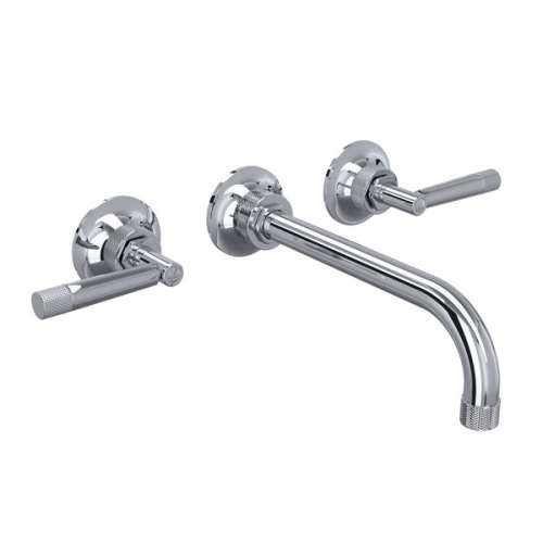 MB2037LMAPCTO Graceline Wall Mount Tub Filler with Metal Lever Handle, Polished Chrome