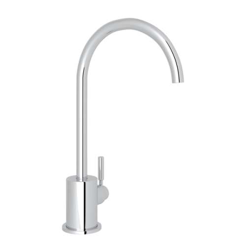 R7517APC Lux C-Spout Filter Faucet with Metal Lever Handle, Polished Chrome
