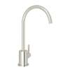 R7517PN Lux C-Spout Filter Faucet with Metal Lever Handle, Polished Nickel