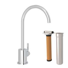 RKIT7517APC Lux C-Spout Filter Faucet with Metal Lever Handle
