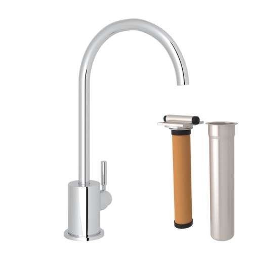 RKIT7517APC Lux C-Spout Filter Faucet with Metal Lever Handle