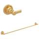 ROT1/30IB 30-in Wall Mount Single Towel Bar, Italian Brass