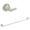 ROT1/30PN 30-in Wall Mount Single Towel Bar, Polished Nickel