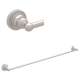ROT1/30STN 30-in Wall Mount Single Towel Bar, Satin Nickel