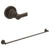 ROT1/30TCB 30-in Wall Mount Single Towel Bar, Tuscan Brass