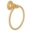 ROT4IB Wall Mount Towel Ring, Italian Brass