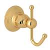 ROT7IB Wall Mount Single Robe Hook, Italian Brass