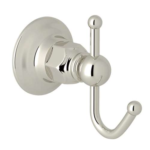 ROT7PN Wall Mount Single Robe Hook, Polished Nickel