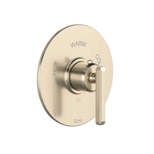 TAP13W1LMSTN Apothecary 3/4-in Thermostatic Trim without Volume Control with Lever Handle, Satin Nickel