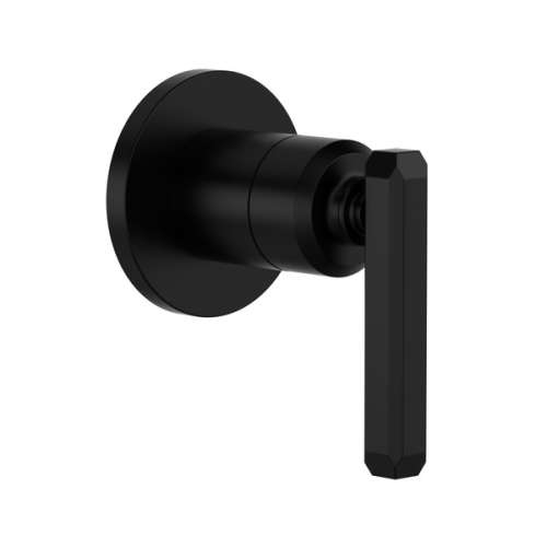 TAP18W1LMMB Apothecary Trim For Volume Control and Diverter with Lever Handle, Matte Black