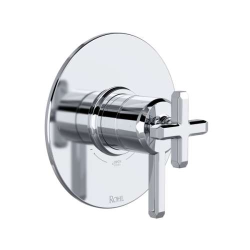 TAP44W1LMAPC Apothecary 1/2-in Thermostatic and Pressure Balance Trim with 2 Functions with Lever Handle, Polished Chrome