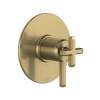 TAP47W1LMAG Apothecary 1/2-in Thermostatic and Pressure Balance Trim with 3 Functions with Lever Handle, Antique Gold
