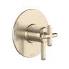 TAP47W1LMSTN Apothecary 1/2-in Thermostatic and Pressure Balance Trim with 3 Functions with Lever Handle, Satin Nickel