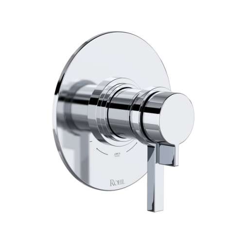 TLB44W1LMAPC Lombardia 1/2-in Thermostatic and Pressure Balance Trim with 2 Functions with Lever Handle, Polished Chrome