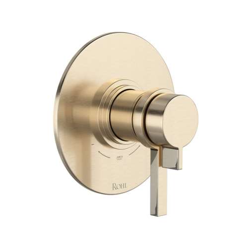 TLB44W1LMSTN Lombardia 1/2-in Thermostatic and Pressure Balance Trim with 2 Functions with Lever Handle, Satin Nickel