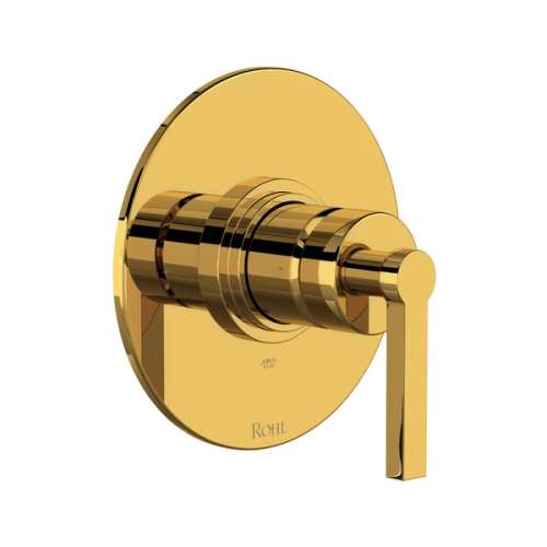 TLB51W1LMULB Lombardia 1/2-in Pressure Balance Trim with Lever Handle, Unlacquered Brass