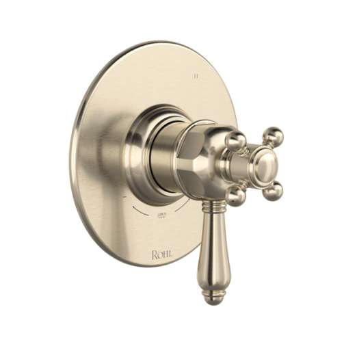 TTD45W1LMSTN 1/2-in Thermostatic and Pressure Balance Trim with 5 Functions with Lever Handle, Satin Nickel