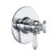TTD45W1LPAPC 1/2-in Thermostatic and Pressure Balance Trim with 5 Functions with Lever Handle, Polished Chrome