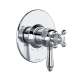 TTD47W1LMAPC 1/2-in Thermostatic and Pressure Balance Trim with 3 Functions with Lever Handle, Polished Chrome