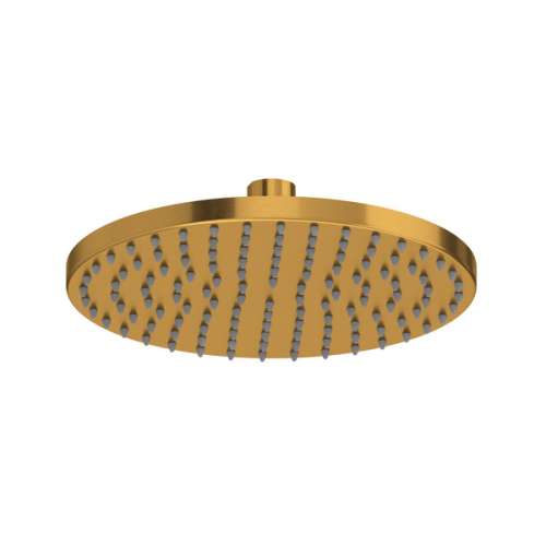 468BG 8-in Rain Showerhead, Brushed Gold