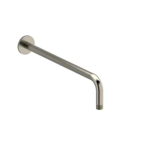 503BN 16-in Wall Mount Shower Arm with Round Escutcheon, Brushed Nickel