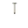 508PN 6-in Ceiling Mount Shower Arm with Round Escutcheon, Polished Nickel