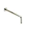 574PN 16-in Wall Mount Shower Arm with Square Escutcheon, Polished Nickel
