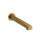 867BG Wall Mount Tub Spout, Brushed Gold