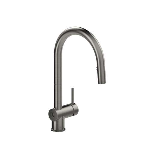 AZ211SS Azure Pull-Down Touchless Kitchen Faucet with C-Spout, Stainless Steel