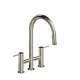 AZ400PN Azure Bridge Pulldown Kitchen Faucet, Polished Nickel