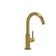 AZ601BG Azure Bar and Food Prep Kitchen Faucet, Brushed Gold