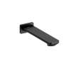 EQ80BK Equinox Wall Mount Tub Spout, Black