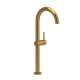 RL01BG Riu Single Handle Tall Lavatory Faucet, Brushed Gold