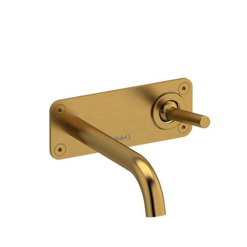 RU11BG Riu Wall Mount Lavatory Faucet, Brushed Gold