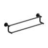 ST6BK Star 24-in Double Towel Bar, Black