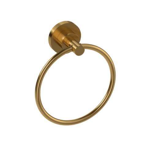 ST7BG Star Towel Ring, Brushed Gold