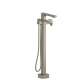 TEQ39BN Equinox Single Hole Floor Mount Tub Filler Trim, Brushed Nickel