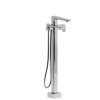 TEQ39C Equinox Single Hole Floor Mount Tub Filler Trim, Chrome