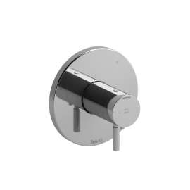 TRUTM45C Riu 1/2-in Thermostatic and Pressure Balance Trim with 5 Functions with Lever Handle