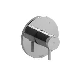 TRUTM47C Riu 1/2-in Thermostatic and Pressure Balance Trim with 3 Functions with Lever Handle