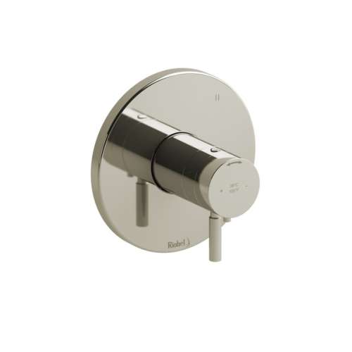 TRUTM47PN Riu 1/2-in Thermostatic and Pressure Balance Trim with 3 Functions with Lever Handle, Polished Nickel
