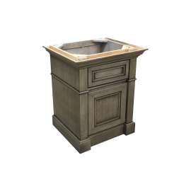 LDC-V242134.5RLNQPSBS Lawson Quartersawn Oak Porch Swing Brushed Sepia Vanity