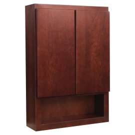 Cherry Sable Wall Storage Cabinet