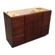 V482134.5SDLRVYCSE Valley Cherry Sable Vanity with Side Drawers