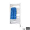 Electric Towel Radiator Plug-In 29-in H x 24-in W Steel