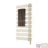 Electric Towel Radiator Direct Wire Right-Hand 52-in H x 23-in W Cream White