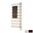 Electric Towel Radiator Direct Wire Left-Hand 69-in H x 23-in W
